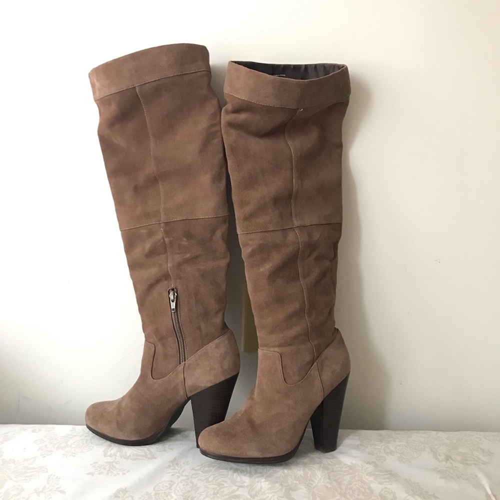 H&M | faux suede boots